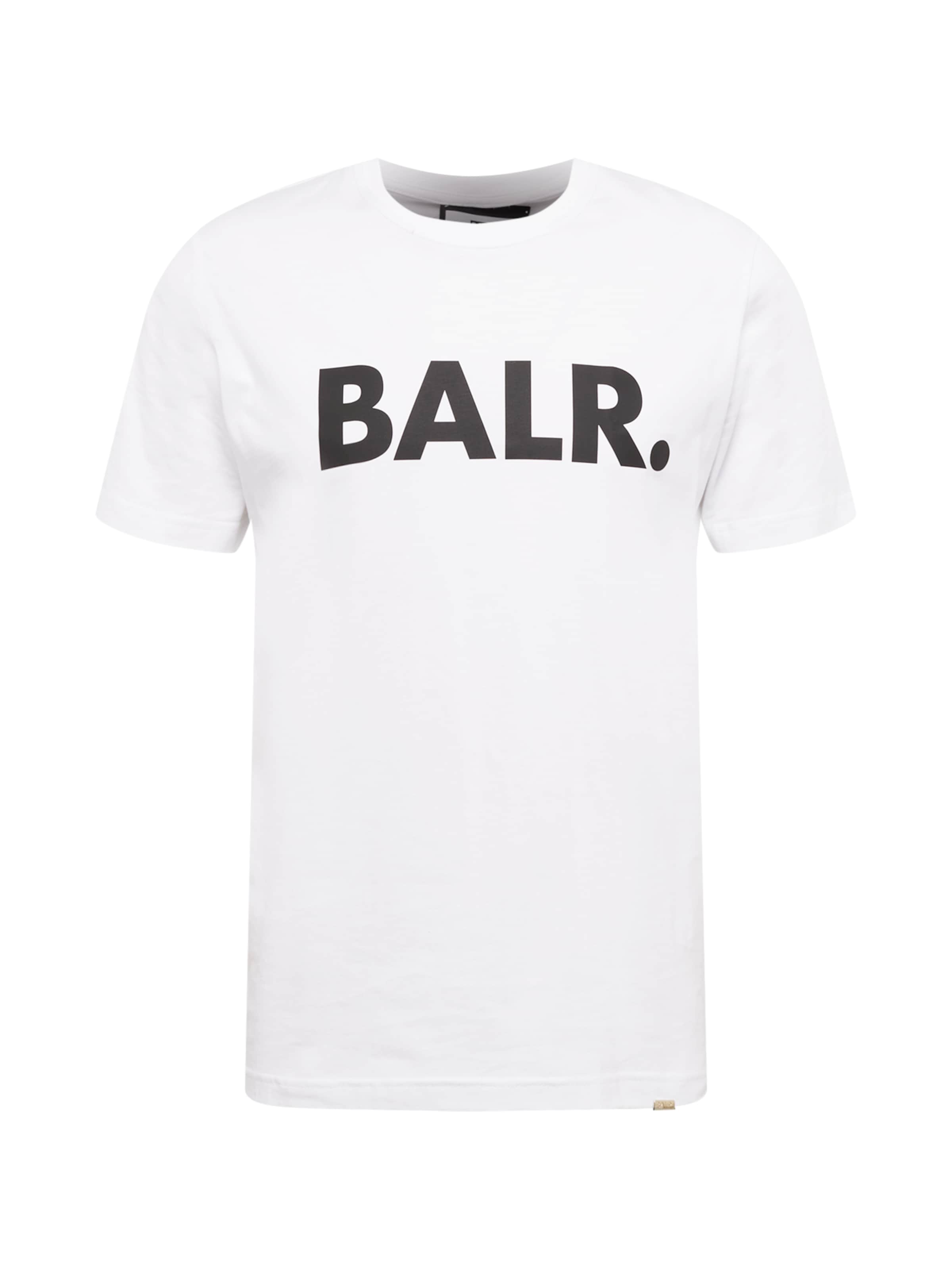 T-Shirt BALR. en blanc : devant