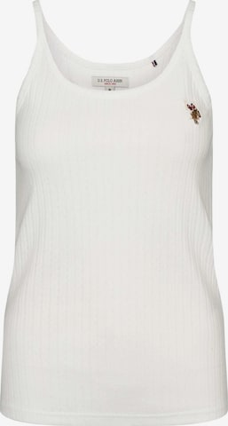 U.S. POLO ASSN. Top 'Mia' in Weiß: Vorderseite