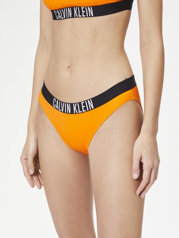 Calvin Klein Swimwear Bikinihose in Orange: predná strana