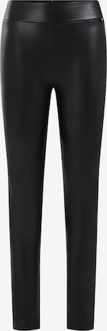 WE Fashion Skinny Leggings in Black: front