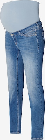 Regular Jean Esprit Maternity en bleu : devant