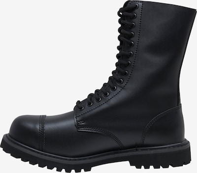 Brandit Lace-Up Boots 'Vegantom 14' in Black, Item view