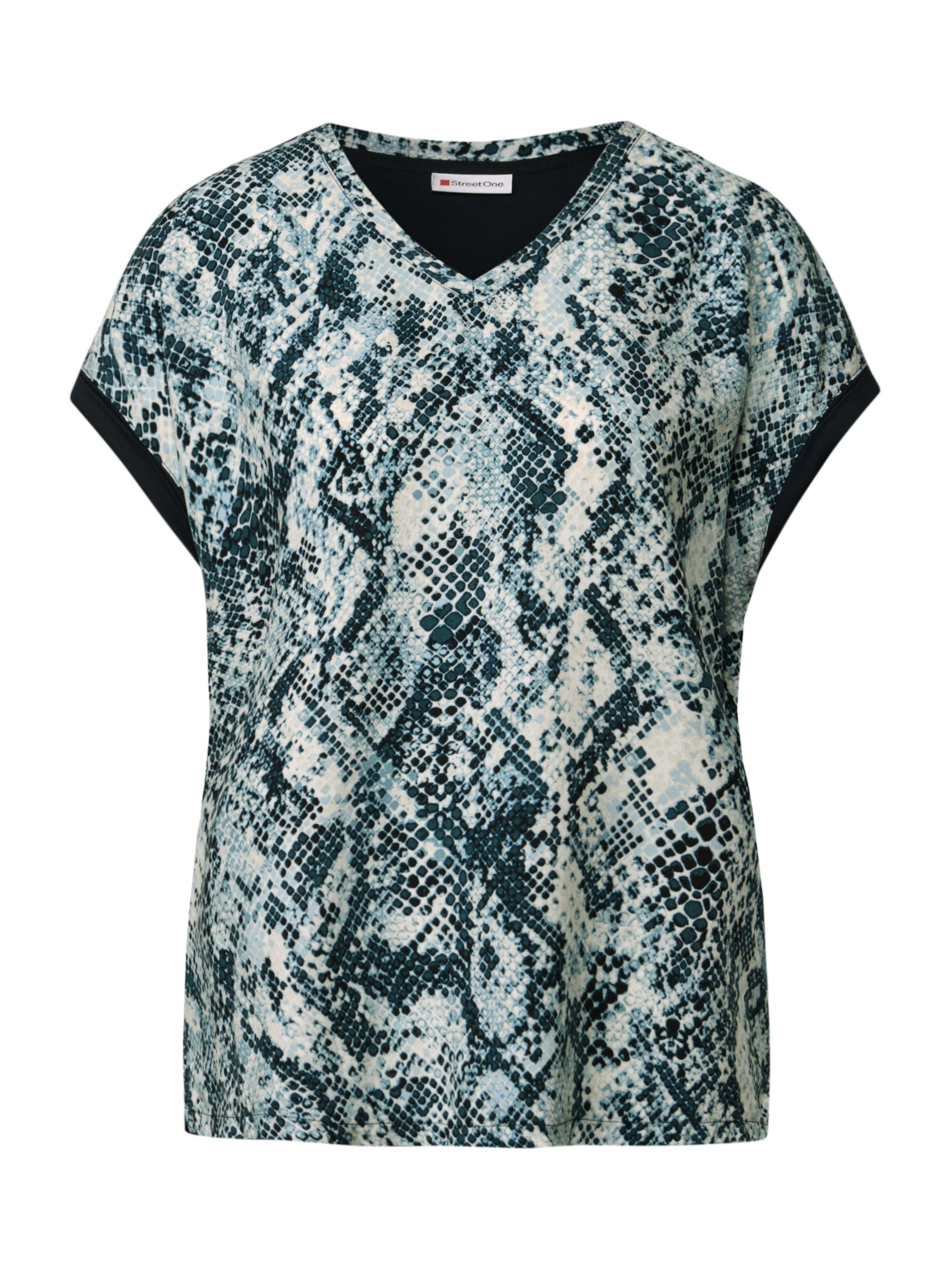 Maglietta di STREET ONE in blu: frontale