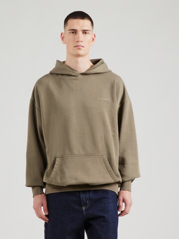 Sweat-shirt Pegador en vert : devant