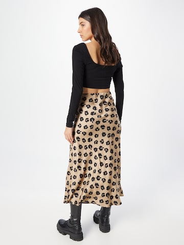 Neo Noir Skirt 'Bovary' in Beige