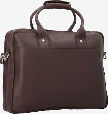 Dermata Document Bag in Brown