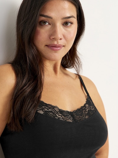 Cellbes of Sweden Haut 'Linnea' en noir, Vue avec produit