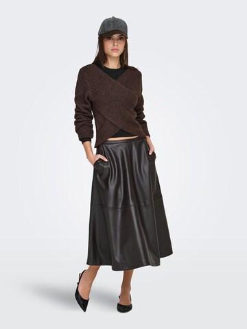 ONLY Sweater 'ONLZAGGIE' in Brown
