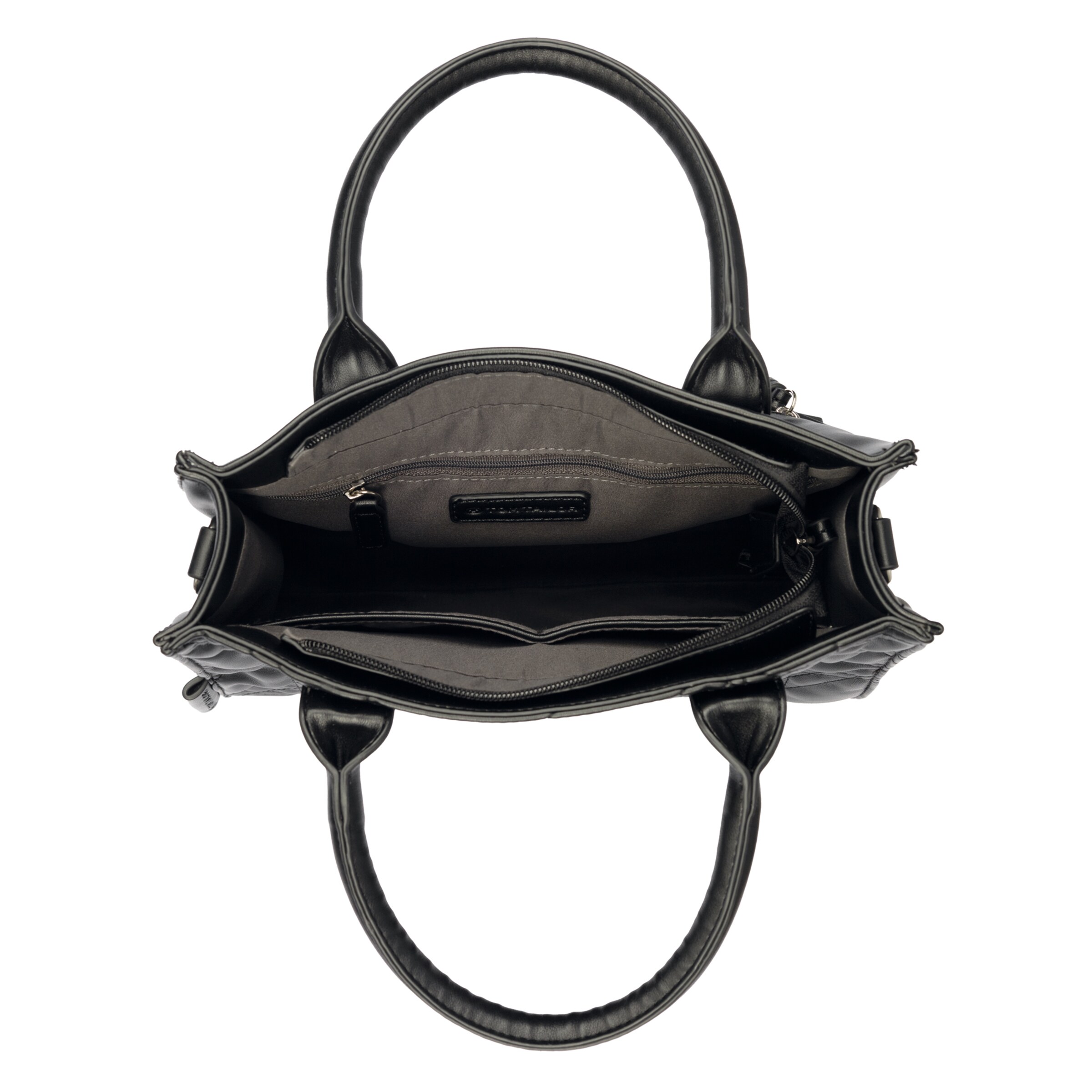 TOM TAILOR Shopper 'Juana' in Schwarz