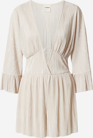 ABOUT YOU x Laura Giurcanu Jumpsuit 'Ashley' in Beige: front