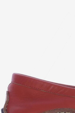 SIOUX Flats & Loafers in 38,5 in Red