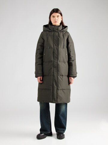 VERO MODA Winter coat in Green: front