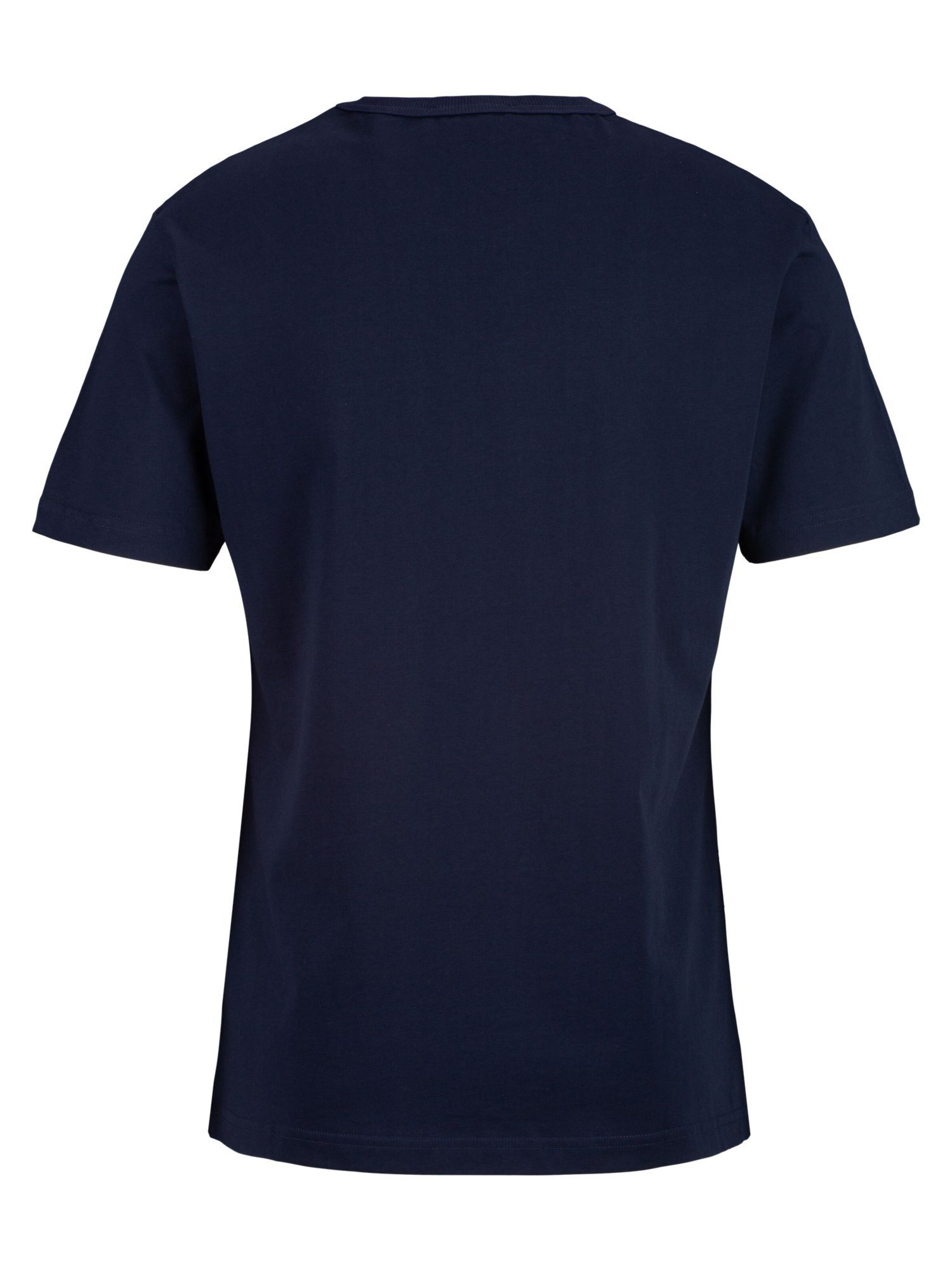 19V69 ITALIA Koszulka 'Mauro' w kolorze niebieski