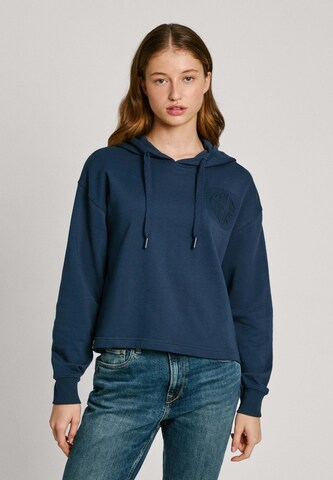 Pepe Jeans Sweatshirt 'ESTRID' in Blue: front