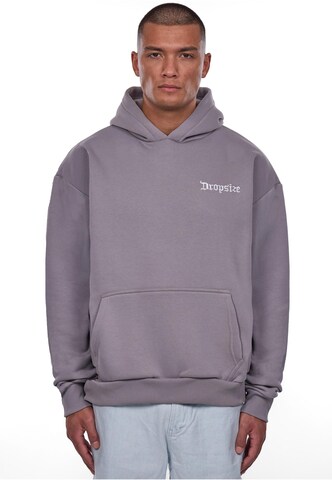 Dropsize Sweatshirt 'Embo' i grå: framsida