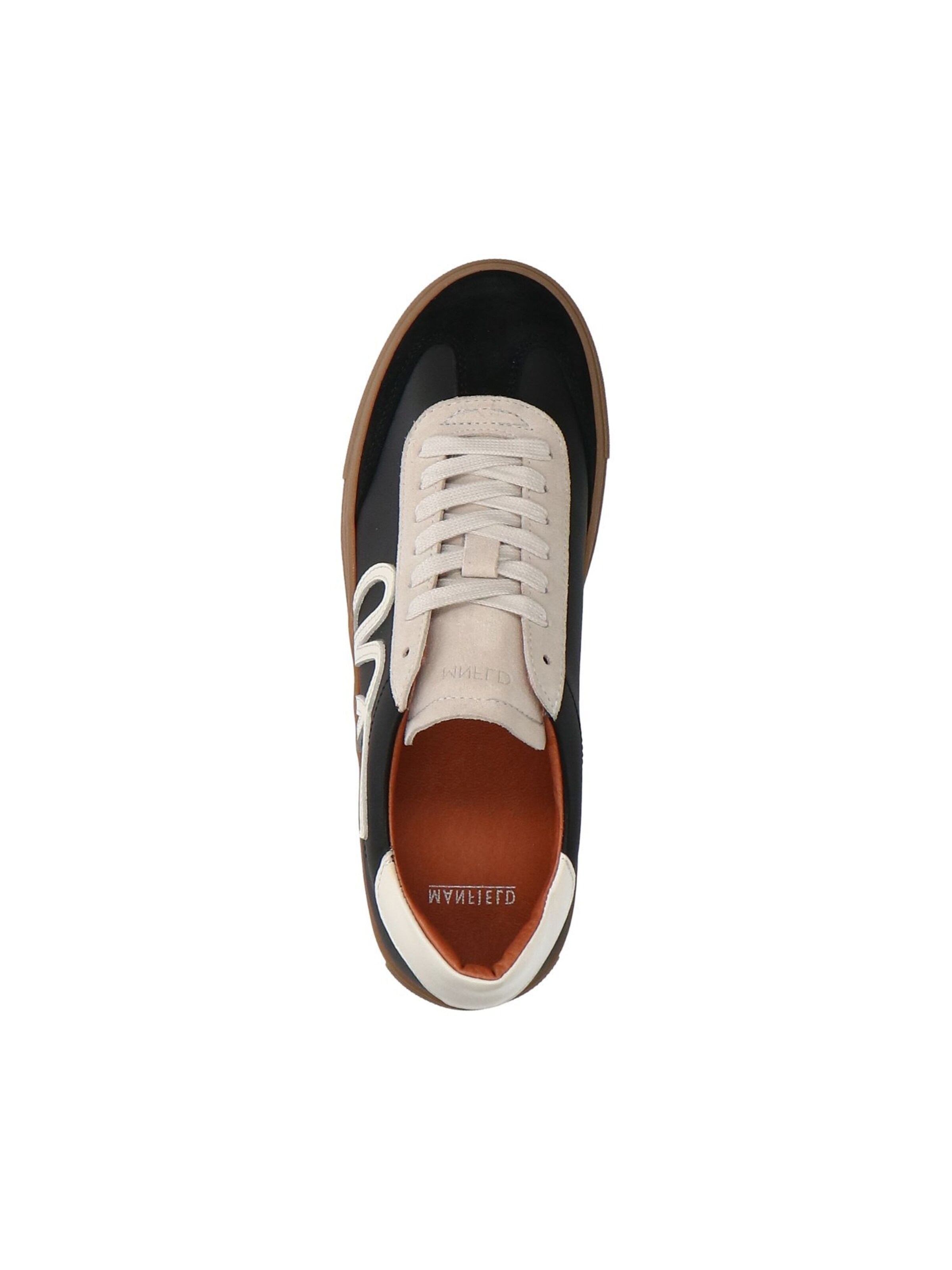 MANFIELD Sneaker in Schwarz