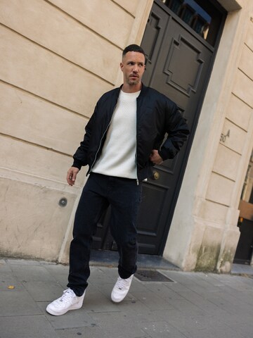 DAN FOX APPAREL Демисезонная куртка 'Arjen' в Черный