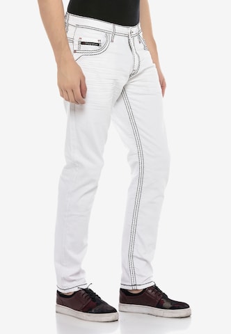 CIPO & BAXX Regular Jeans 'Ivor' in Weiß