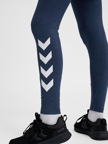 Hummel Skinny Sports trousers 'Pulse' in Blue