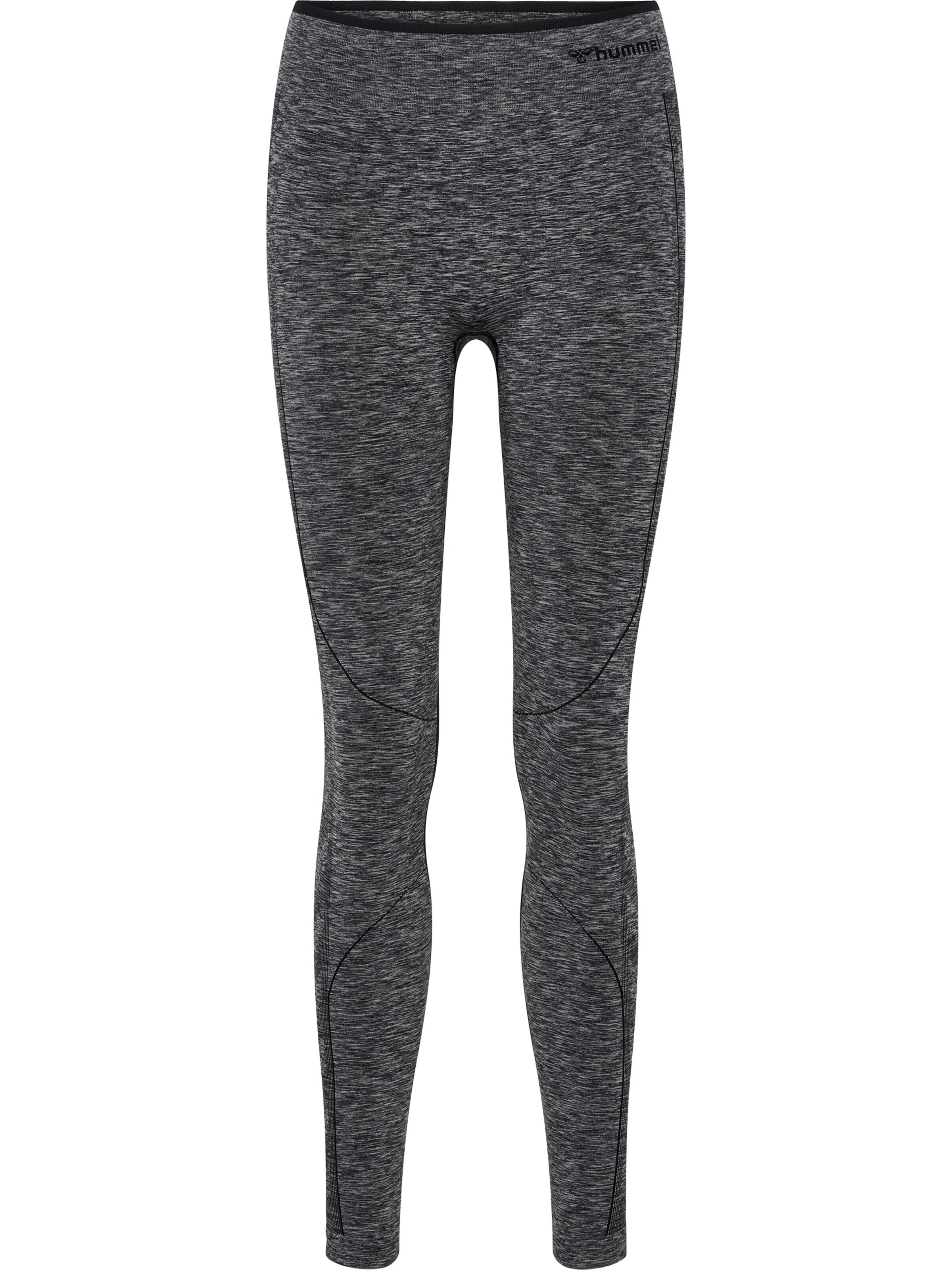 Hummel Skinny Workout Pants 'UNA' in Black: front