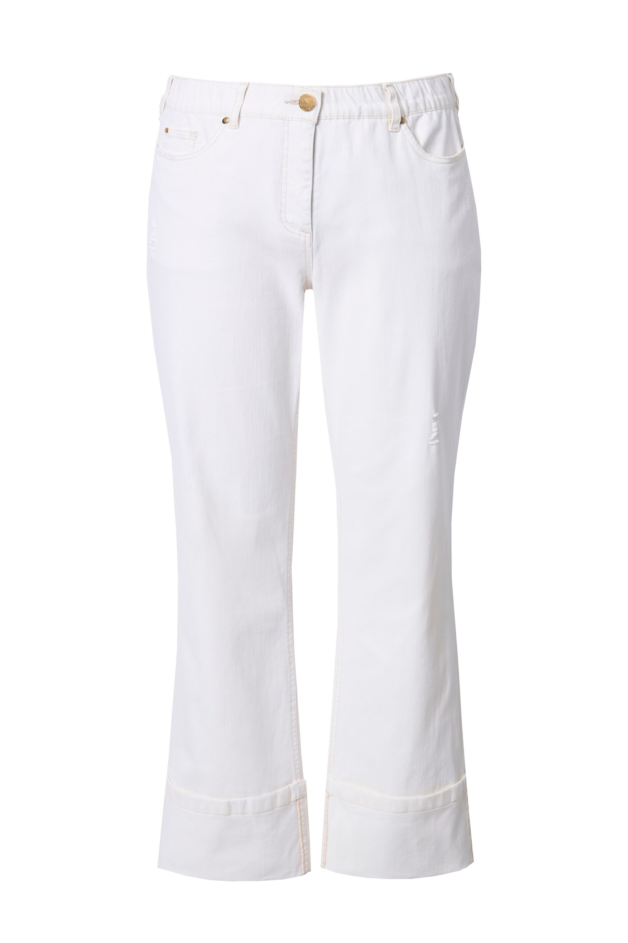 Ulla Popken Jean en blanc, Vue avec produit