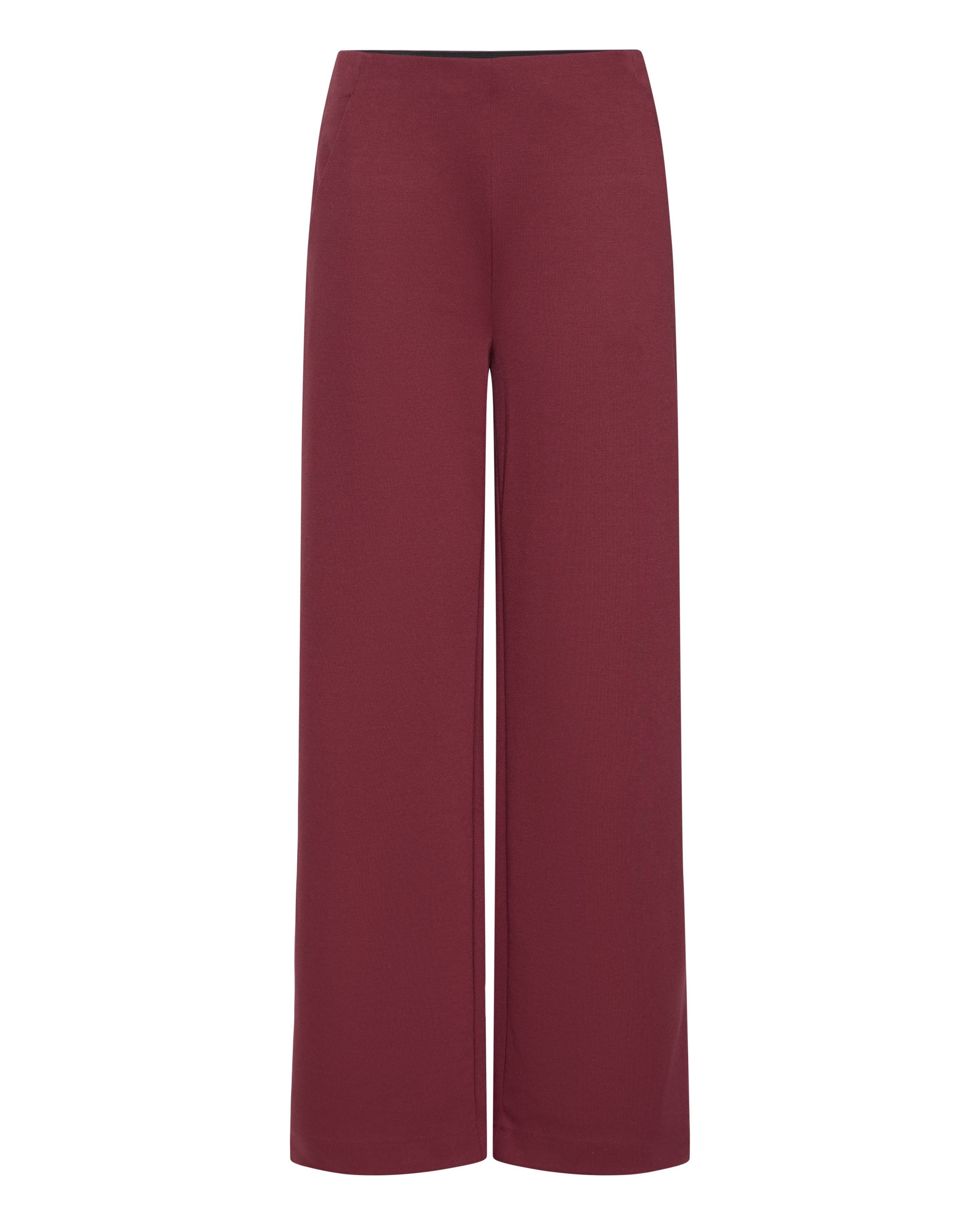 ICHI - Calças 'IHKate' em vermelho: frente