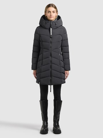 Manteau d’hiver 'Kiera' khujo en noir