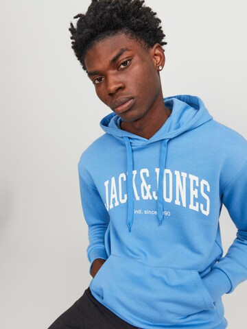 JACK & JONES Sweatshirt 'JJEJosh' i blå