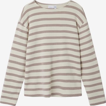 T-Shirt NAME IT en beige : devant