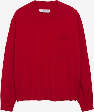 MANGO Sweater 'Kobi' in Red: front