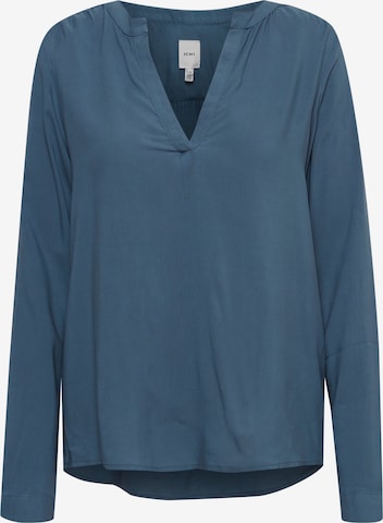 ICHI Blouse 'Main' in Blue: front