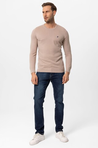 Pullover 'LEVIN' di DENIM CULTURE in beige