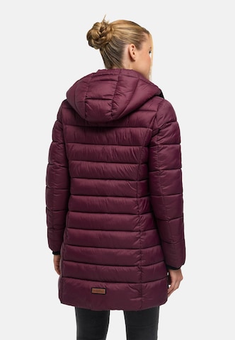 MARIKOO Wintermantel 'Abendsternchen' in Rood