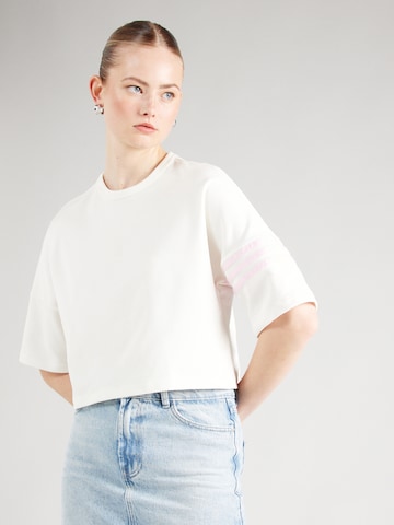 ADIDAS ORIGINALS - Camiseta 'Neucl' en blanco: frente