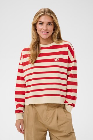 Sweat-shirt 'SZPhilene' SAINT TROPEZ en rouge : devant