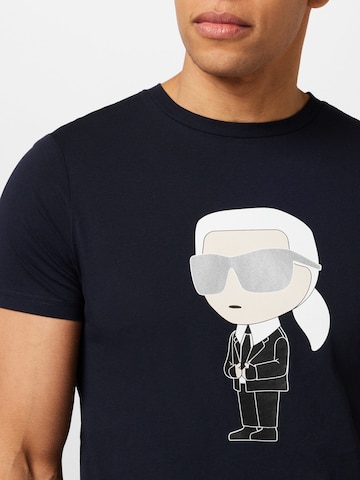 T-Shirt Karl Lagerfeld en bleu