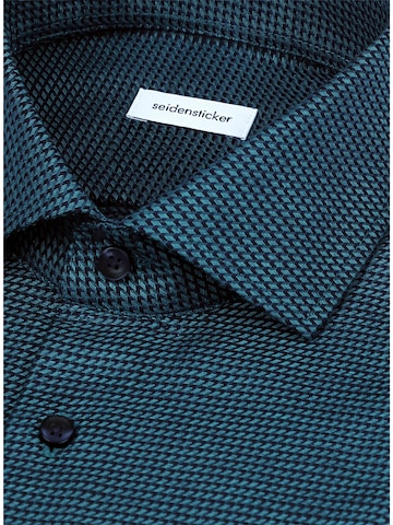 Coupe slim Chemise business SEIDENSTICKER en bleu