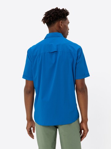 VAUDE Regular fit Functioneel overhemd 'Seiland IV' in Blauw