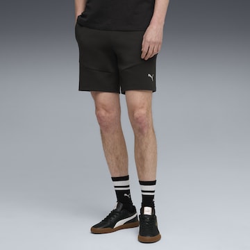 PUMA Regular Sports trousers 'Evostripe' in Black: front