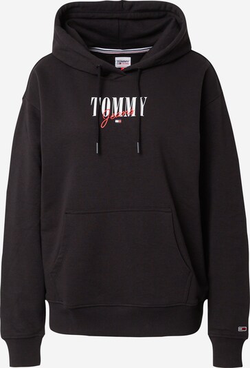 Tommy Jeans Sweatshirt in navy / hellrot / schwarz / offwhite, Produktansicht