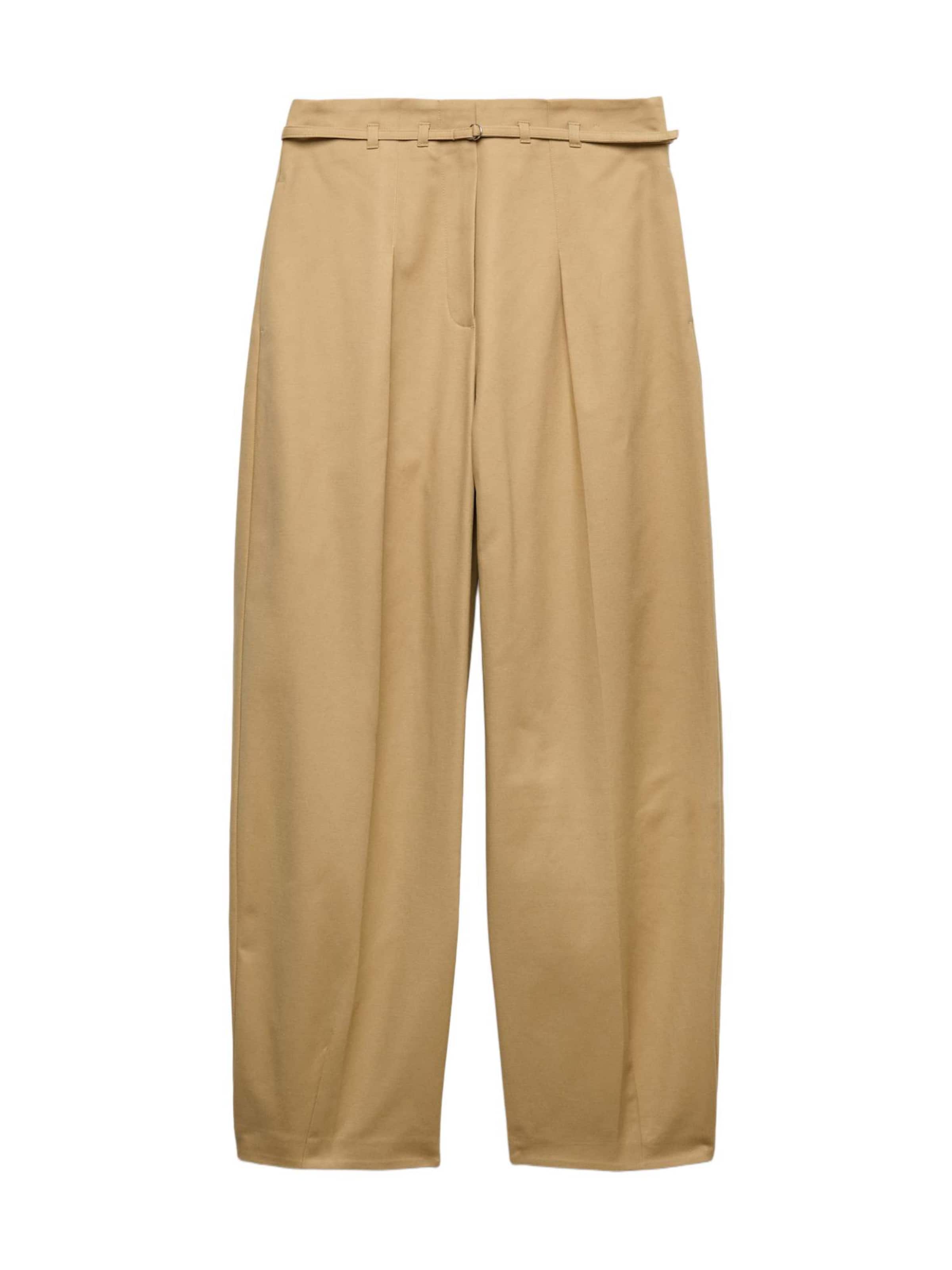 Marks & Spencer Loosefit Hose in Beige: Vorderseite