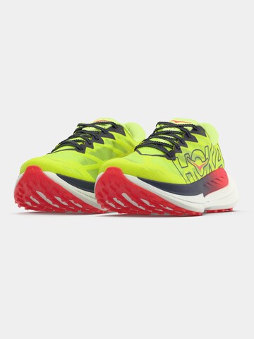 HOKA Buty do biegania 'ROCKET X TRAIL' w kolorze zielony