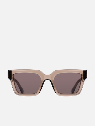 FERRAGAMO Zonnebril in Bruin: voorkant