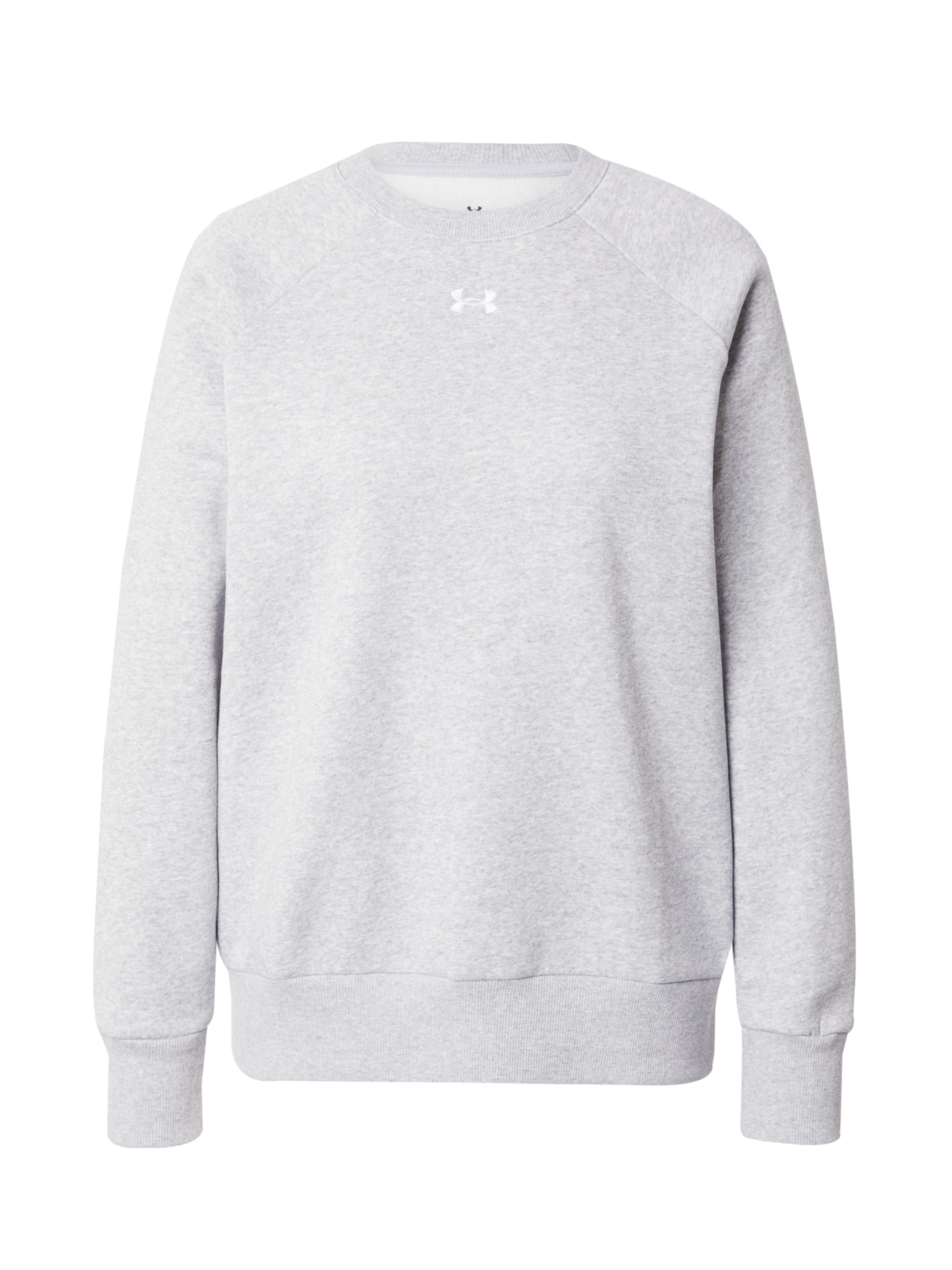 UNDER ARMOUR Sportovní mikina 'Rival' – šedá: přední strana