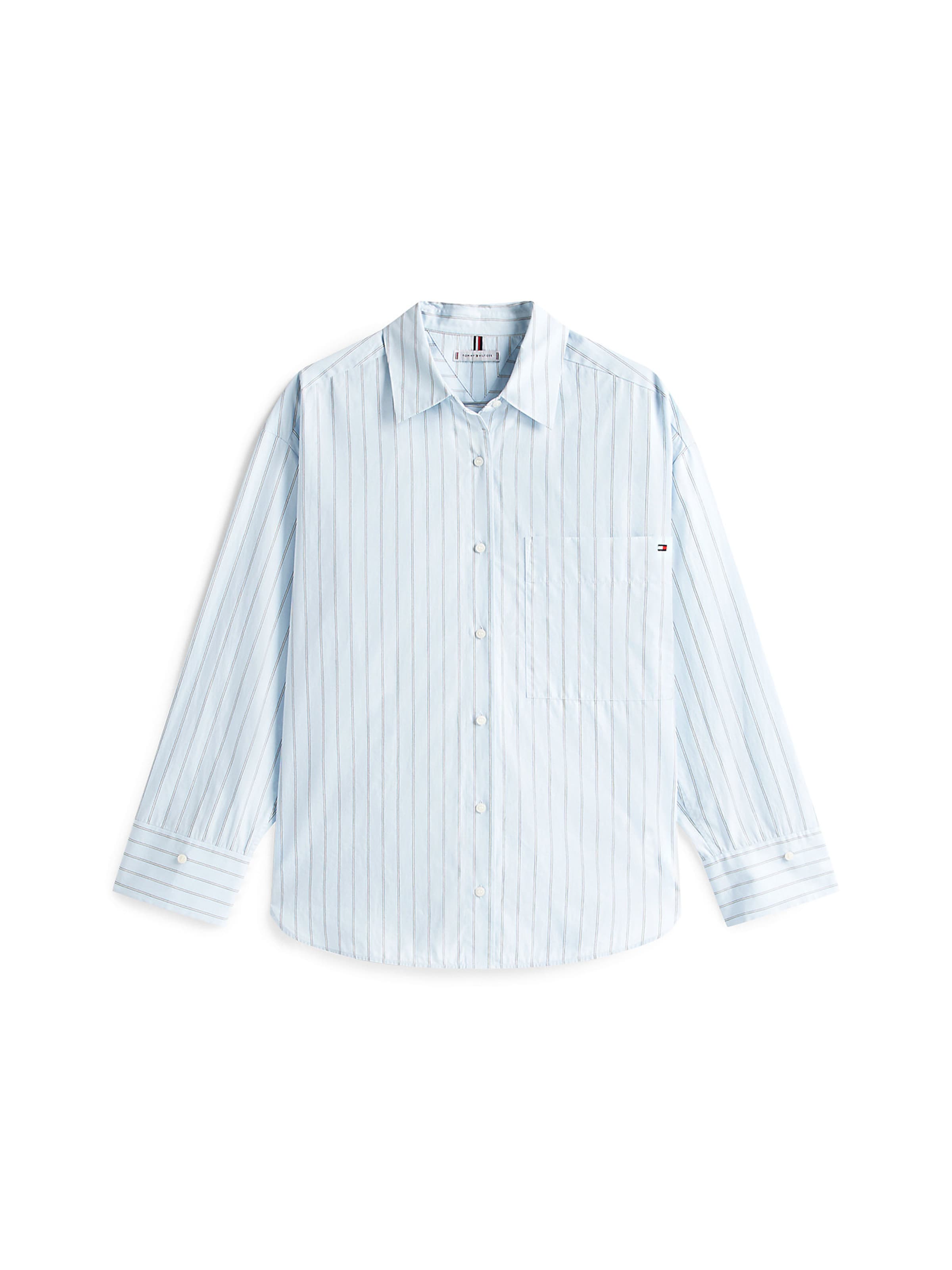 TOMMY HILFIGER Blouse in Blauw: voorkant