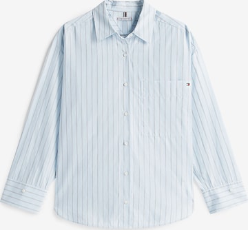 Chemisier TOMMY HILFIGER en bleu : devant