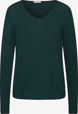 STREET ONE Sweater in Green: front