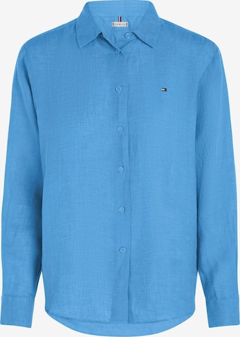 TOMMY HILFIGER Blouse in Blauw: voorkant