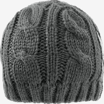 DÖLL Beanie 'Topfmütze Strick' in Grey: front