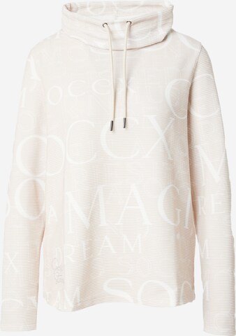 Soccx - Sudadera en beige: frente